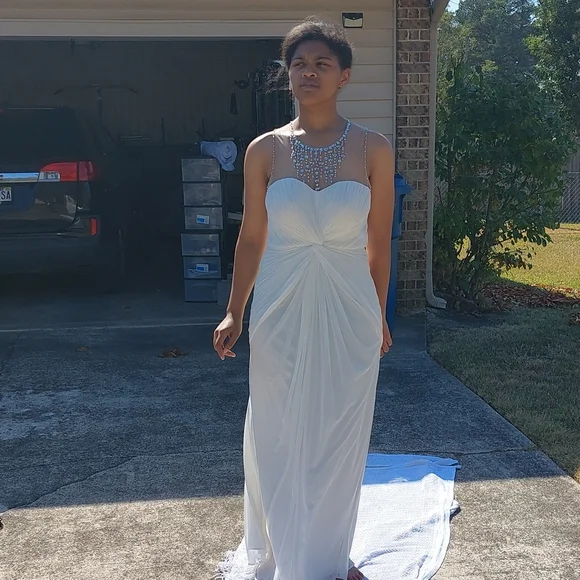 David's bridal dress /gown sz 12 PRICE FIRM - Picture 4 of 14